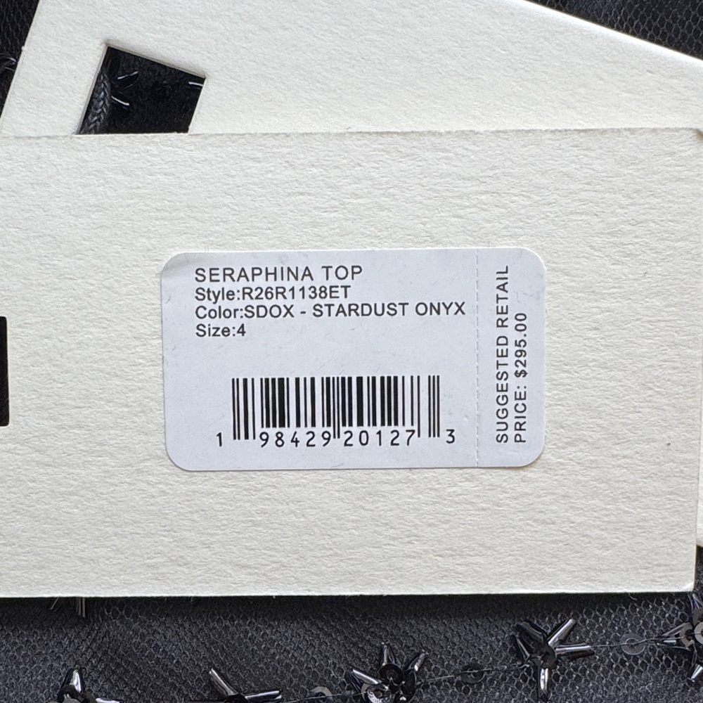 STAUD Seraphina Top - Onyx - Picture 4 of 4